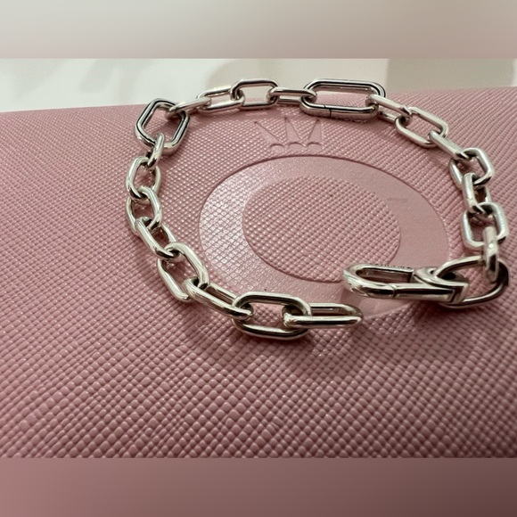 COPY - Authentic Pandora ME Link Chain Sterling Silver Bracelet New Small - Picture 3 of 4